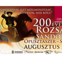 200 éves Rózsa Sándor