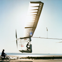 Első emberi meghajtású repülőgép – 60 éve ! – a repülő bicikli…